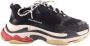 Balenciaga Vintage Pre-owned Leather sneakers Black Heren - Thumbnail 1