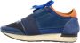 Balenciaga Vintage Pre-owned Leather sneakers Blue Dames - Thumbnail 1