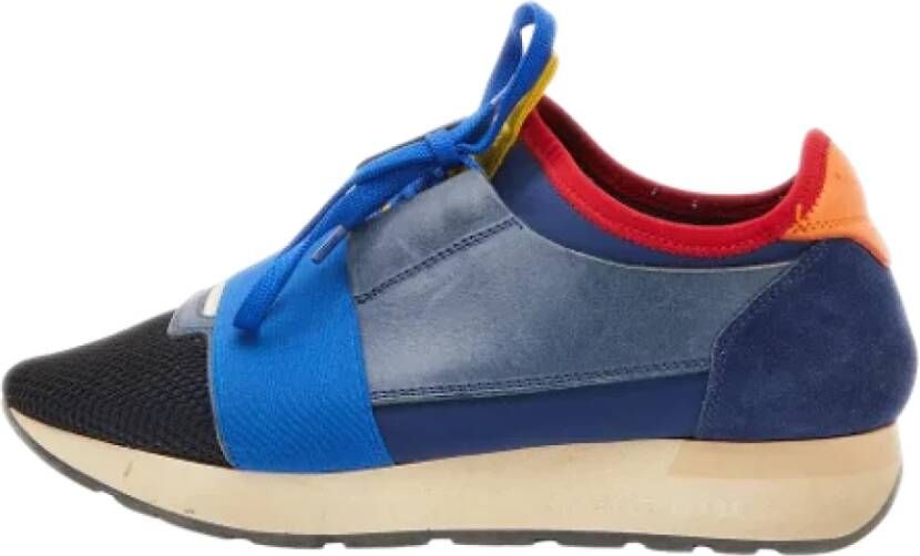 Balenciaga Vintage Pre-owned Leather sneakers Multicolor Dames