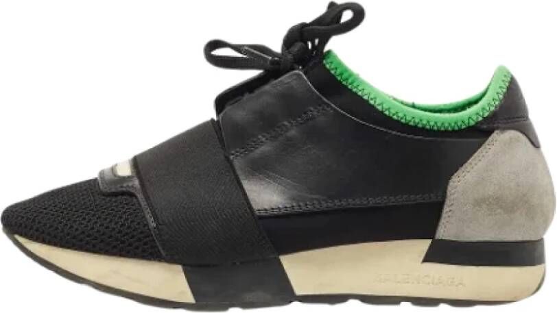 Balenciaga Vintage Pre-owned Leather sneakers Multicolor Dames