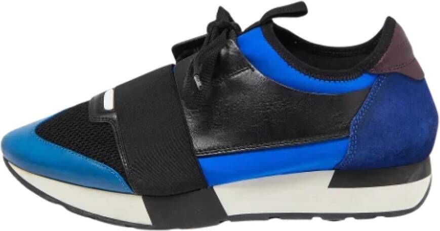 Balenciaga Vintage Pre-owned Leather sneakers Multicolor Dames