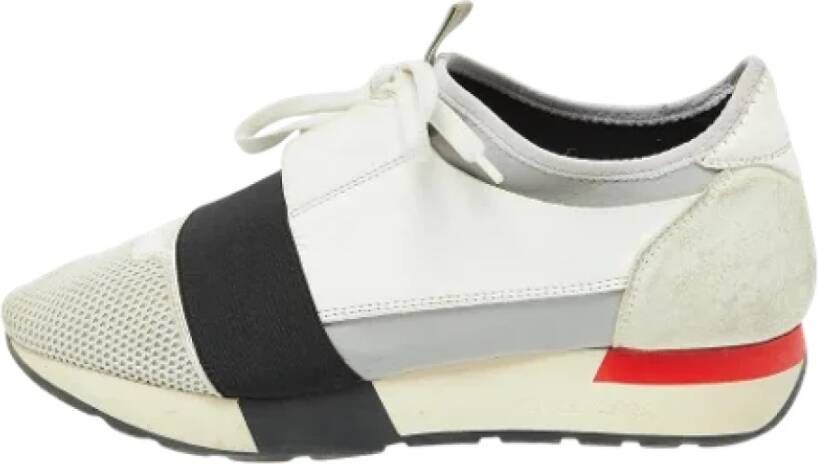 Balenciaga Vintage Pre-owned Leather sneakers Multicolor Dames