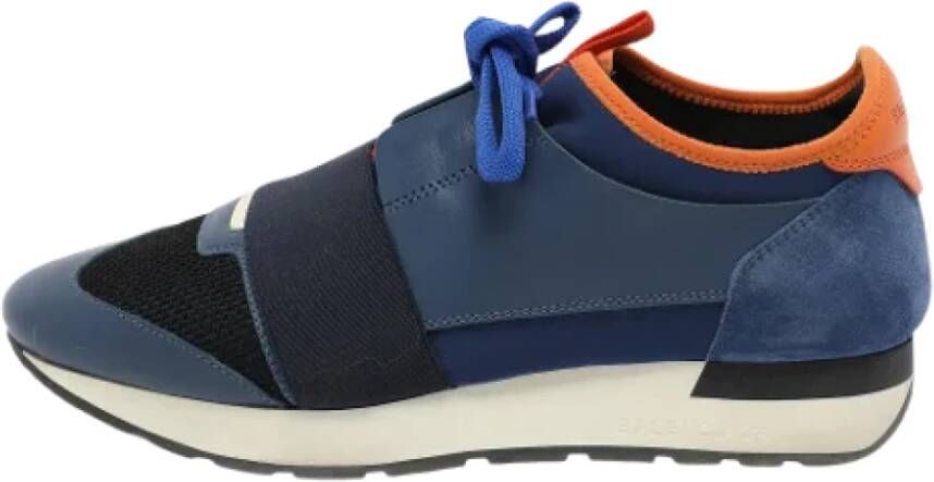Balenciaga Vintage Pre-owned Leather sneakers Multicolor Dames