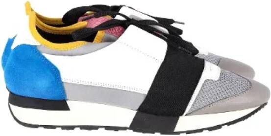 Balenciaga Vintage Pre-owned Leather sneakers Multicolor Dames