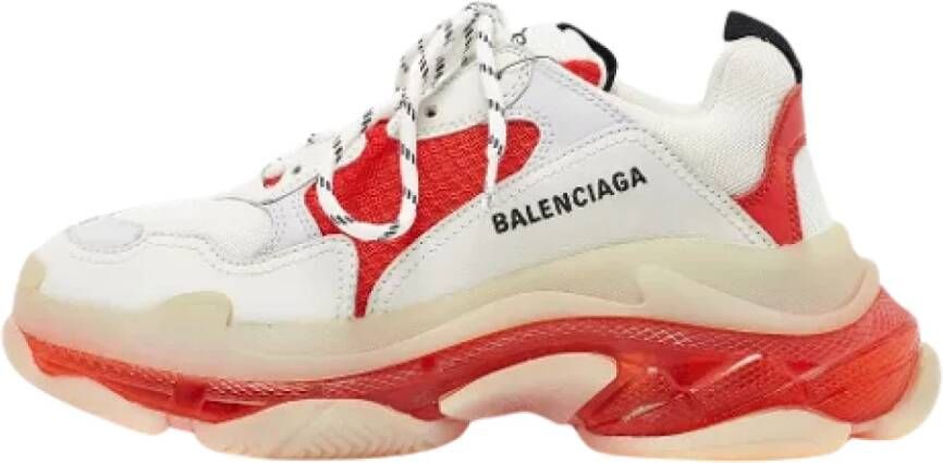 Balenciaga Vintage Pre-owned Leather sneakers Multicolor Heren