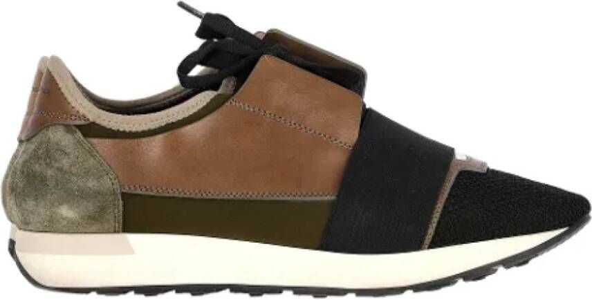 Balenciaga Vintage Pre-owned Leather sneakers Multicolor Heren