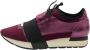 Balenciaga Vintage Pre-owned Leather sneakers Purple Dames - Thumbnail 1