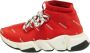 Balenciaga Vintage Pre-owned Leather sneakers Red Dames - Thumbnail 1