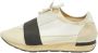 Balenciaga Vintage Pre-owned Leather sneakers White Heren - Thumbnail 1