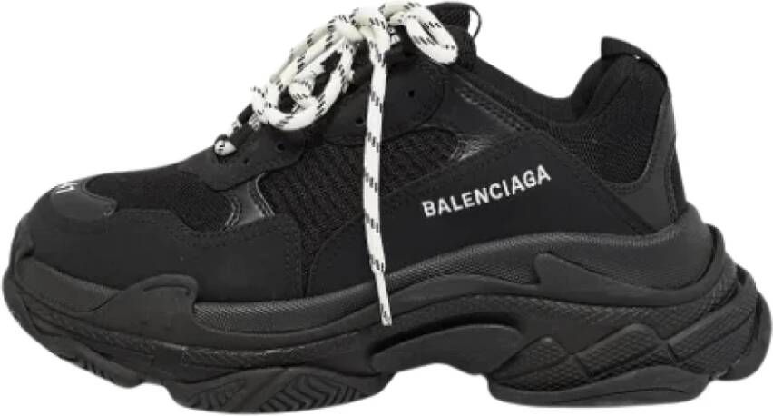 Balenciaga Vintage Pre-owned Mesh sneakers Black Heren
