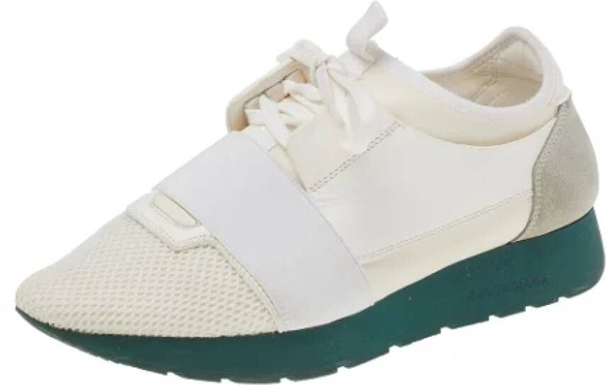 Balenciaga Vintage Pre-owned Mesh sneakers White Dames