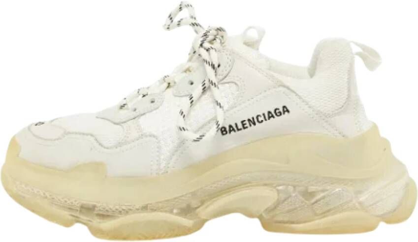 Balenciaga Vintage Pre-owned Mesh sneakers White Dames