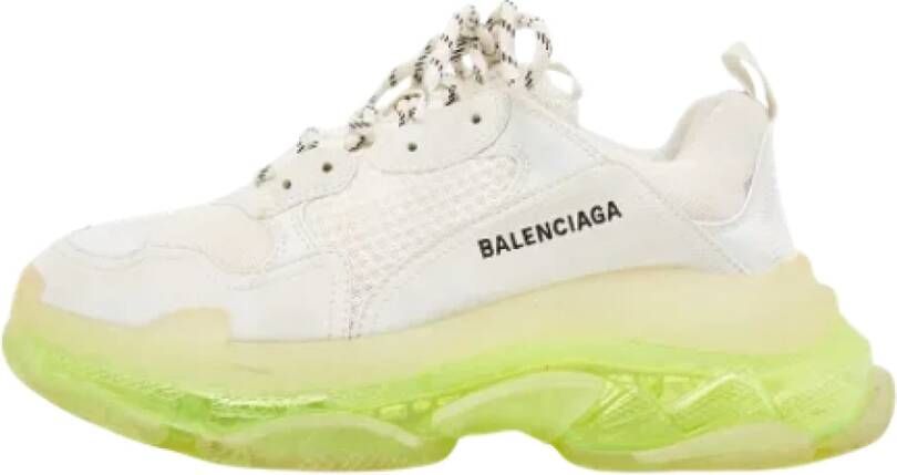 Balenciaga Vintage Pre-owned Mesh sneakers White Heren