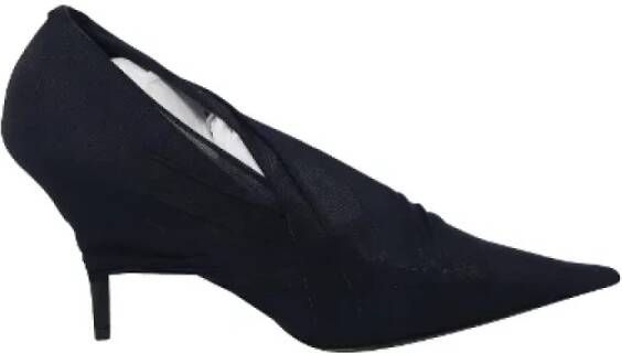 Balenciaga Vintage Pre-owned Nylon heels Black Dames