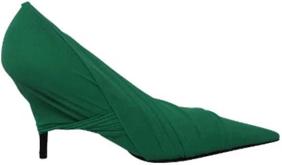 Balenciaga Vintage Pre-owned Nylon heels Green Dames