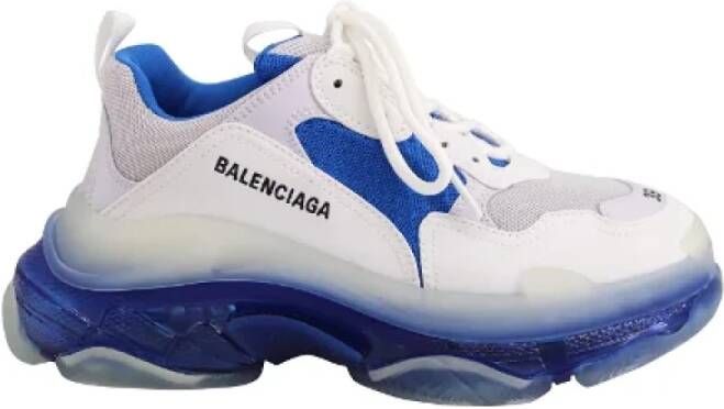 Balenciaga Vintage Pre-owned Nylon sneakers White Heren