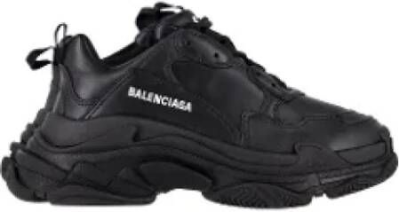 Balenciaga Vintage Pre-owned Plastic sneakers Black Heren