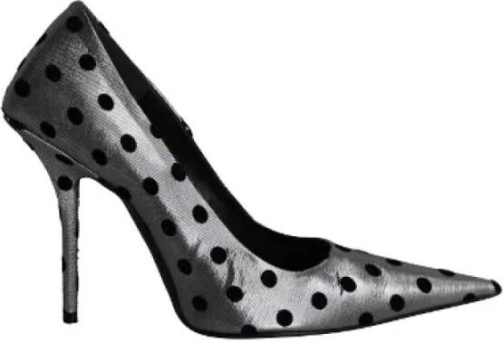 Balenciaga Vintage Pre-owned Polyester heels Gray Dames