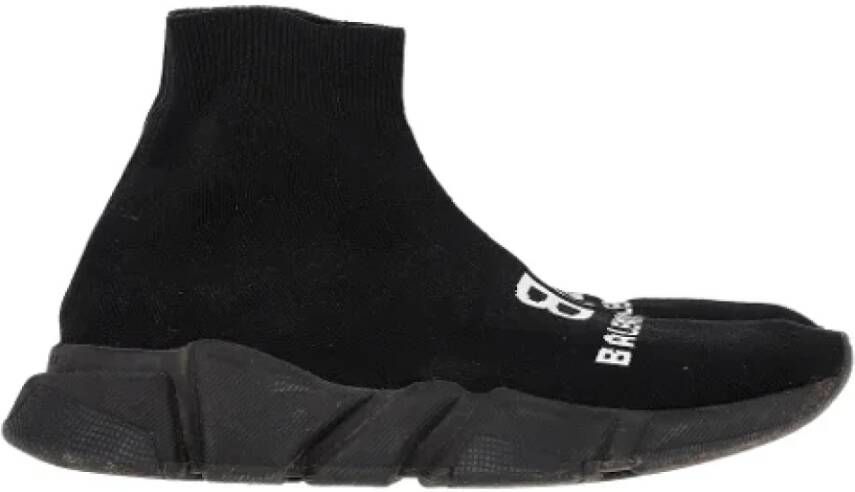 Balenciaga Vintage Pre-owned Polyester sneakers Black Dames