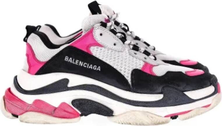 Balenciaga Vintage Pre-owned Polyester sneakers Multicolor Dames