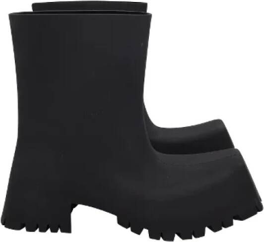 Balenciaga Vintage Pre-owned Rubber boots Black Dames