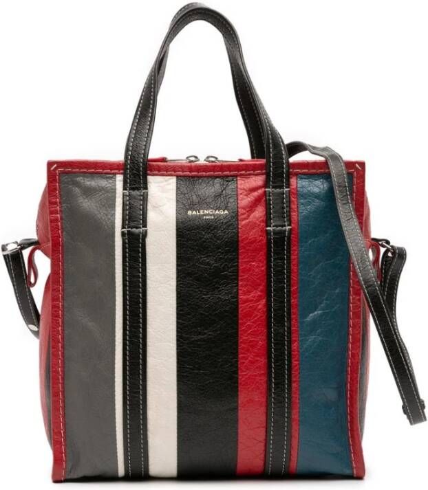 Balenciaga Vintage Tweedehands leren boodschappentas