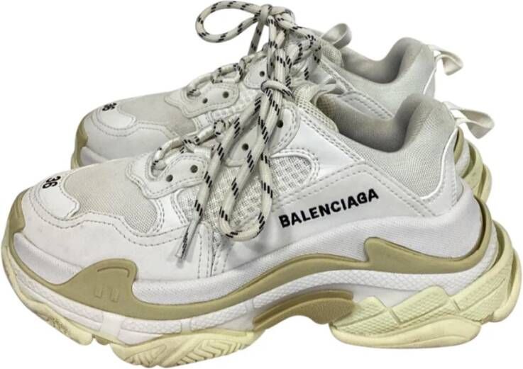 Balenciaga Vintage Tweedehands Triple S Sneakers Chunky Sole