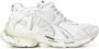 Balenciaga Wit Mesh Nylon Runner Sneakers White Dames - Thumbnail 1