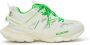 Balenciaga Witte en groene Track Sneakers - Thumbnail 1