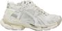 Balenciaga Witte Mesh Runner Sneakers Multicolor Heren - Thumbnail 1
