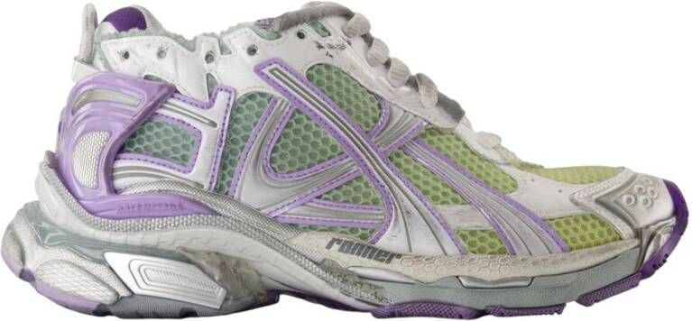 Balenciaga Witte Runner Sneakers Synthetisch Mesh