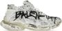 Balenciaga Witte Sneakers met Geperforeerd Detail Multicolor Dames - Thumbnail 1