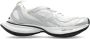 Balenciaga Witte Sneakers met Zilverkleurig Ontwerp - Thumbnail 1