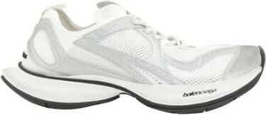 Balenciaga Vintage Canvas Low-Top Sneakers White Heren