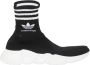 Balenciaga Zwarte hoge sneakers met Adidas samenwerking Black Dames - Thumbnail 1