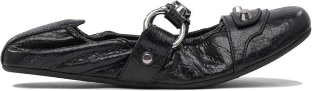 Balenciaga Zwarte Ballerina Flats Elegante Comfortabele Schoenen