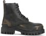 Balenciaga Zwarte enkellaarzen voor heren Brown Heren - Thumbnail 1