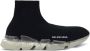 Balenciaga Zwarte Gebreide Slip-On Sneakers Black Dames - Thumbnail 7