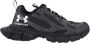 Balenciaga Zwarte Gebreide Sneakers met Reflecterende Details - Thumbnail 1