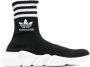 Balenciaga Zwarte hoge sneakers met Adidas samenwerking Black Dames - Thumbnail 2