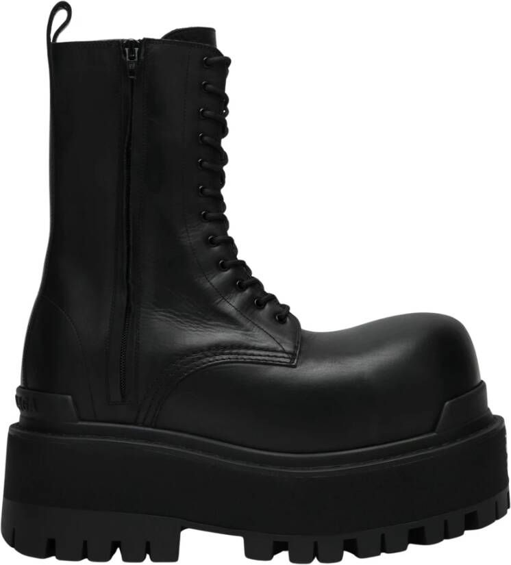 Balenciaga Zwarte Lage Laarzen Stivale Basso