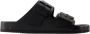 Balenciaga Sandalen Sunday Sandals Leather Black in zwart - Thumbnail 1