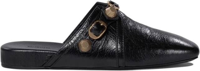 Balenciaga Zwarte Loafer Schoenen Stijlvol Ontwerp