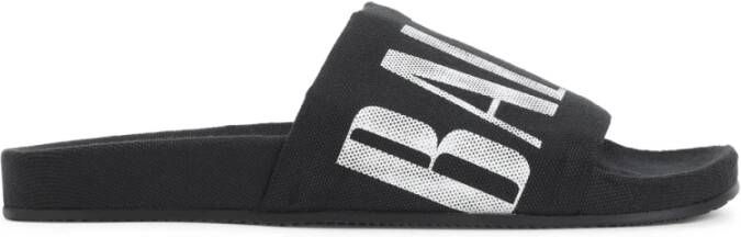 Balenciaga Zwarte Sandalen voor Mannen Stijlvol Ontwerp