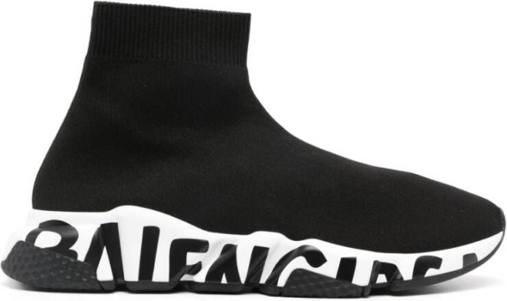 Balenciaga Speed LT Sock Sneakers Vrouwen Black Dames