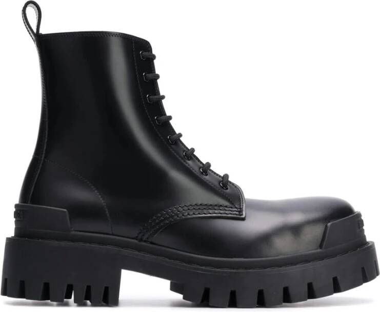 Balenciaga Zwarte Strike Bootie Black Dames