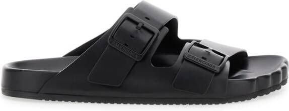 Balenciaga Zwarte Sunde Sandalen Black Heren