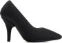 Balenciaga Zwarte Tech Stof Pumps Met Puntige Neus Black Dames - Thumbnail 1