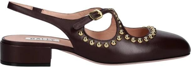 Bally 30mm Studded Leren Pumps