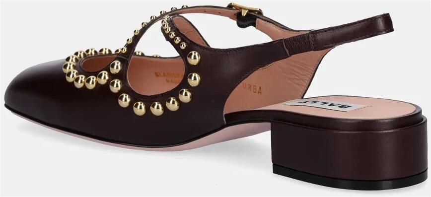 Bally 30mm Studded Leren Pumps - Foto 4